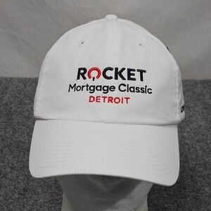 Rocket Mortgage Classic Detroit Hat PGA Golf Levelwear‎ White Athleisure Active